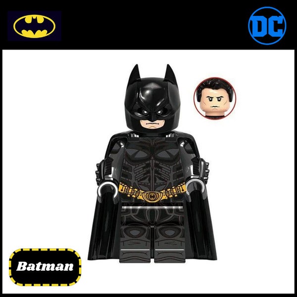 Batman - Custom Art Building Block Minifigurines DC Comics - Justice League