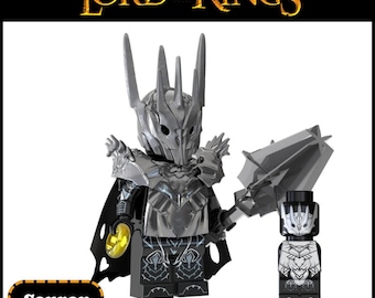 Sauron - Custom Art Building Block Minifigurines Hobbit Lord of the Rings -