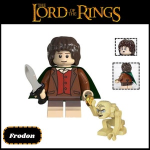 Frodon - Custom Art Building Block Minifigurines Hobbit Lord of the Rings -