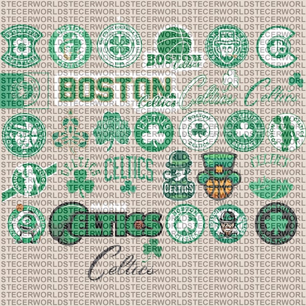 29 file,Celtics svg,Celtics png,Boston svg,logo I Cup, Tshirt, Clip Art, Cricut | Formats;svg,png,pdf,Layered File,Instant Download