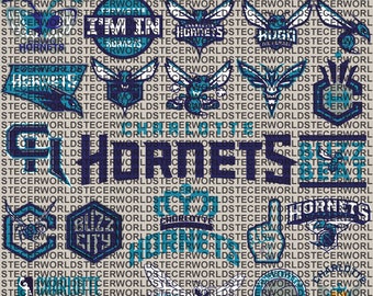 22 File ,Hornets svg,Hornets Bundle ,Charlotte svg,logo I Cup, Tshirt, Clip Art, Cricut | Formats;svg,png,pdf,Layered File,Instant Download