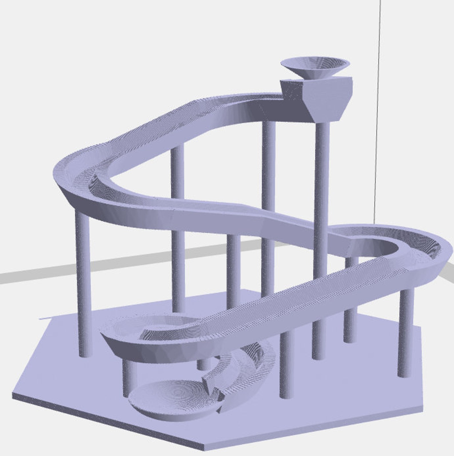 Marble Run Maze 3d Print Stl - Etsy Canada