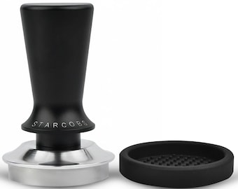 STARCOBS 53.35mm Calibrated Espresso Tamper – Stainless Steel Coffee Tool
