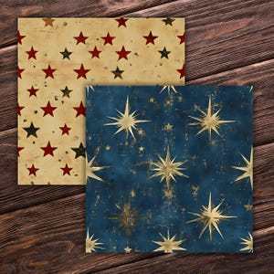 Christmas Digital Papers - Christmas Vintage Printable Papers ...