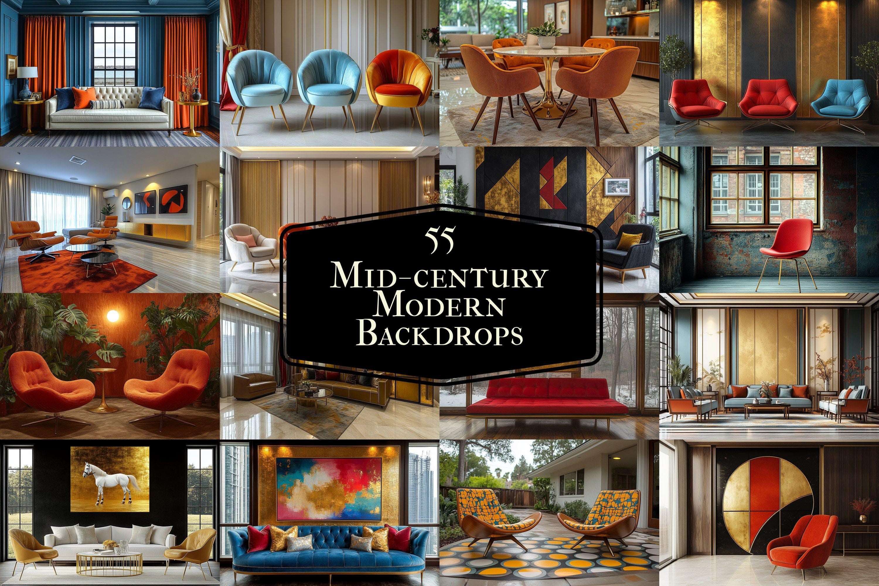 Mid Century Photography - Etsy