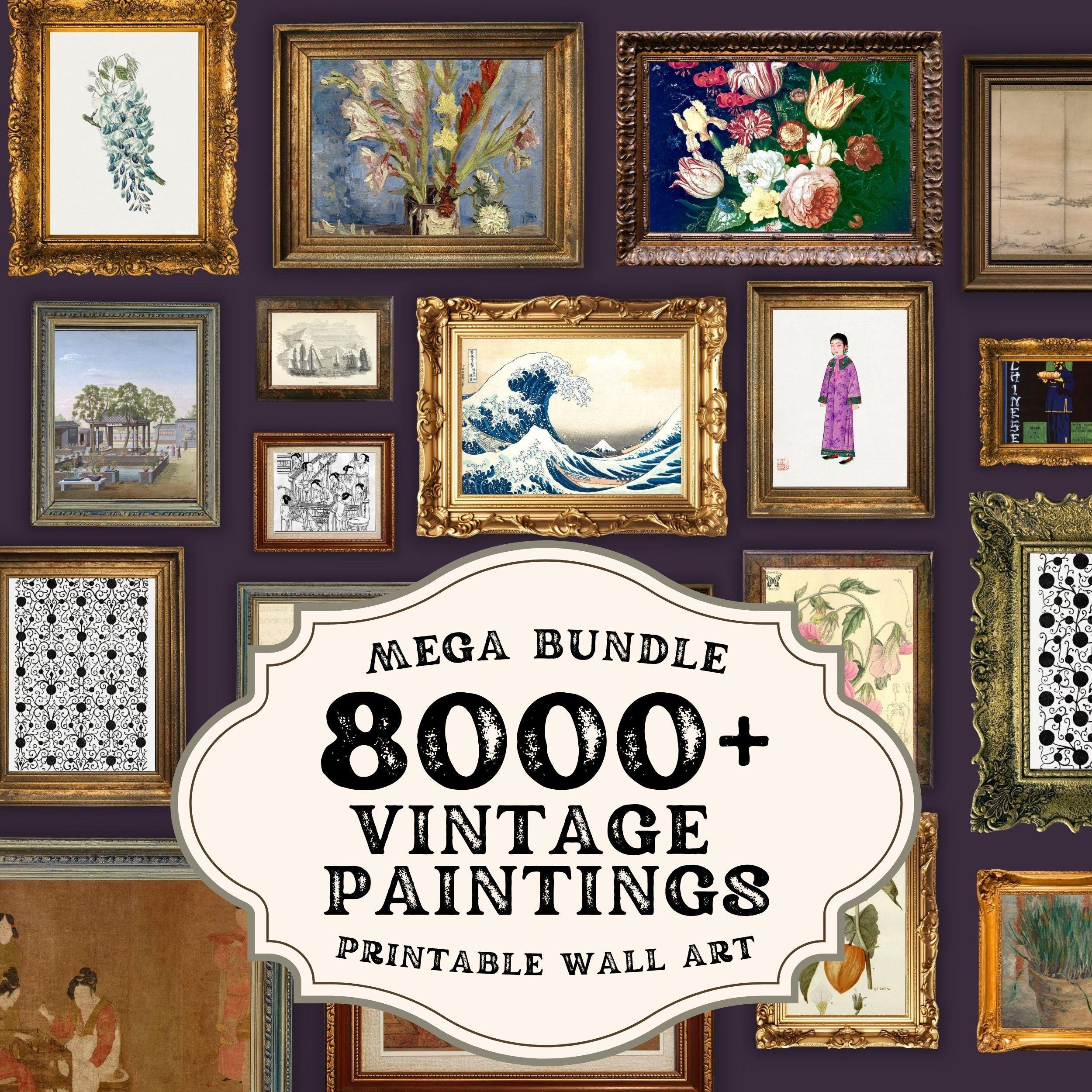 8000+ Vintage Paintings and Wall Art - High Resolution Famous Painting ...