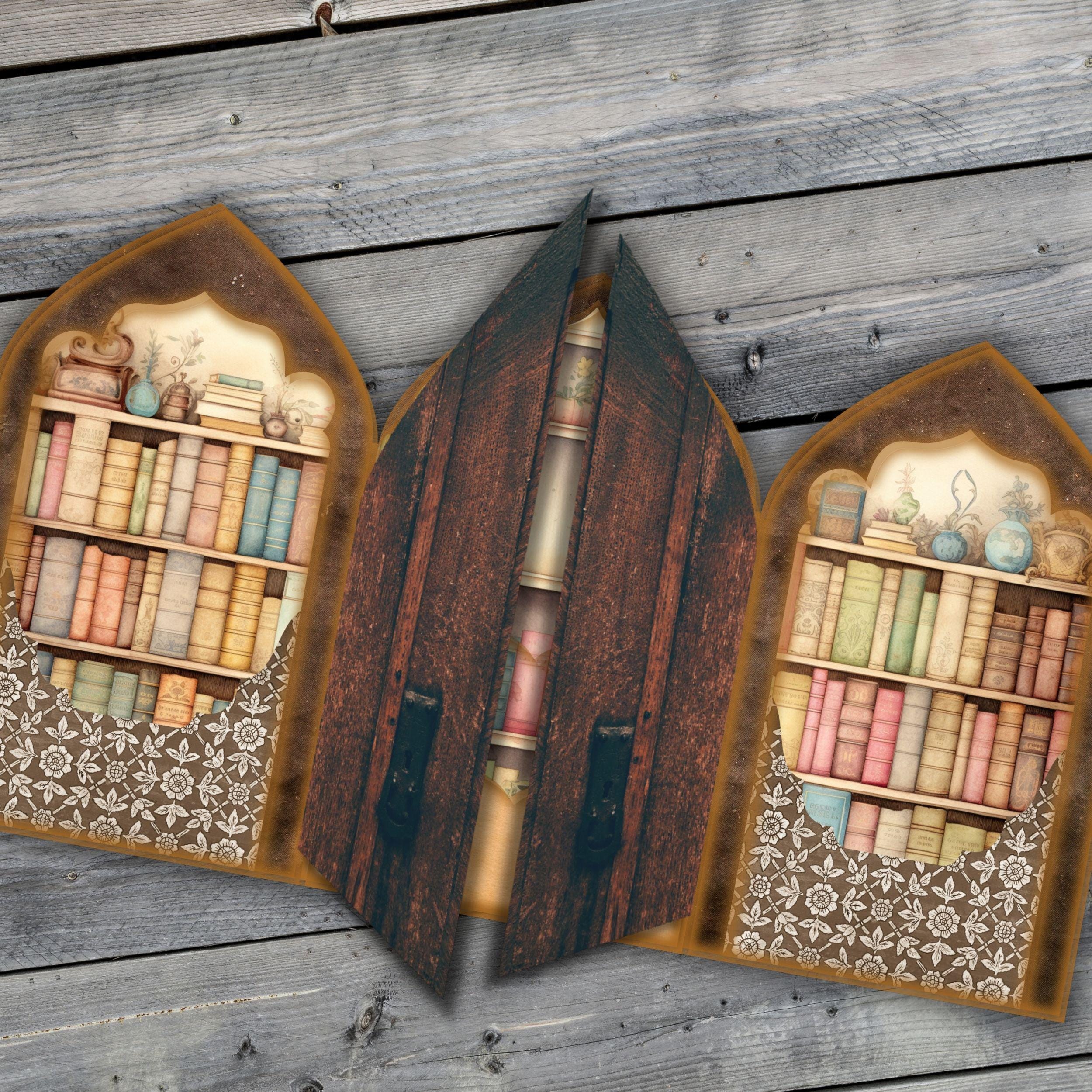Folio Kit Canva Template - Custom Junk Journal Folio Kit - Pocket ...