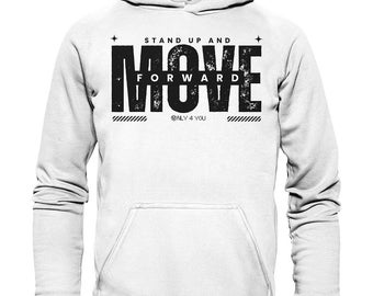 Albert Einstein - Zitat 3 - Deutsch - schwarz - Only4You - "Mehr als die Vergangenheit" - Basic Unisex Hoodie