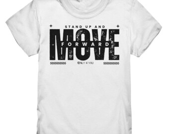 Albert Einstein - Zitat 3 - Englisch - schwarz - Only4You - "I’m more interested in the future..." - Kids Premium Shirt