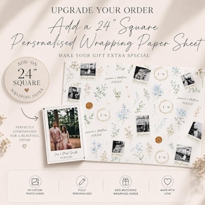 Photo Personalised Playing Cards with Custom Box, Paper Wedding Anniversary Gift, 1 Year anniversary image 2