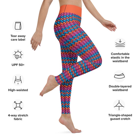 Yarn print leggings new arrivals