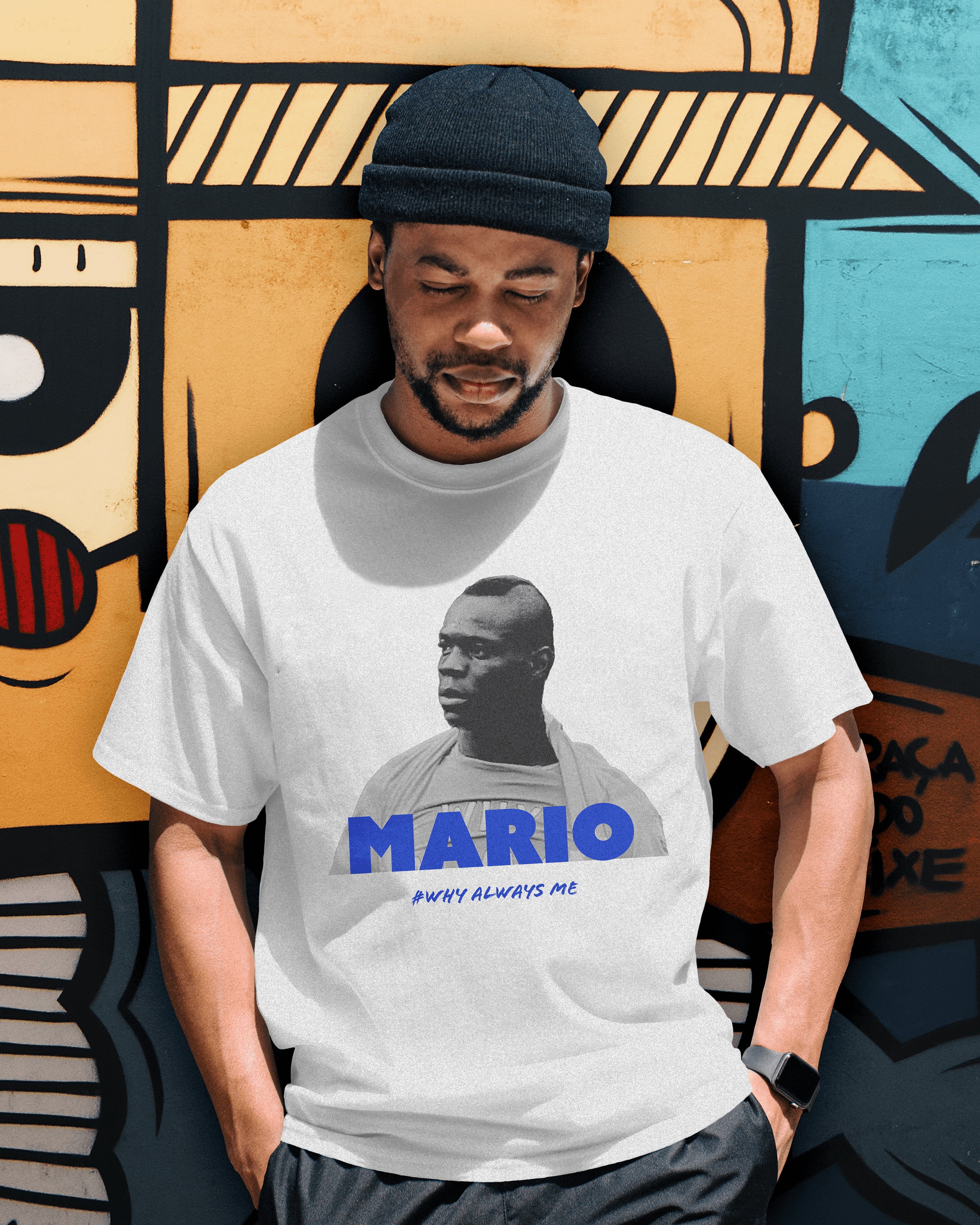Supa Mario Mario Balotelli, Manchester City, Unisex, Soccer Tees