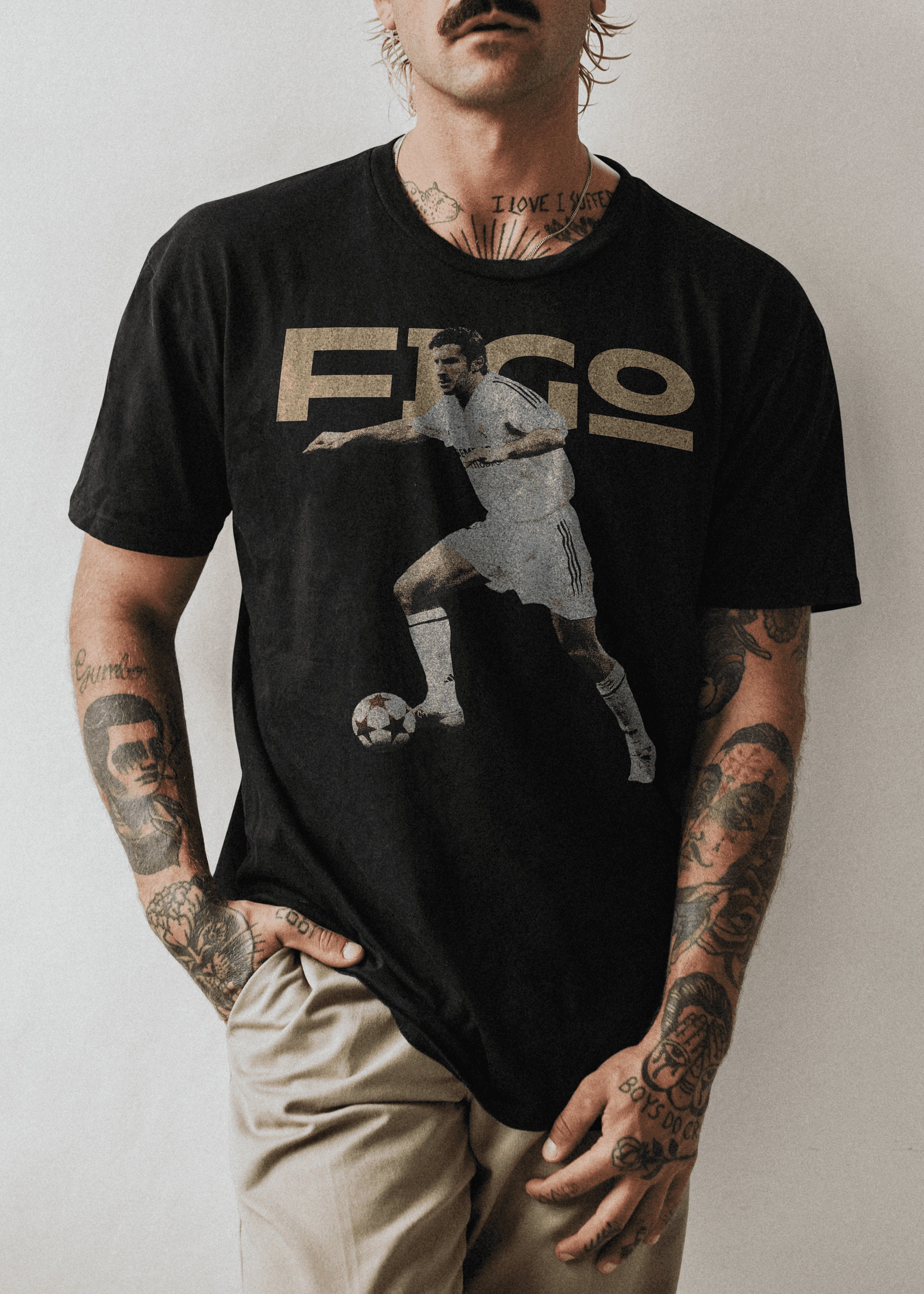 レアル・マドリード ルイス・フィーゴ　長袖シャツ Luis figo shirt - Etsy 日本