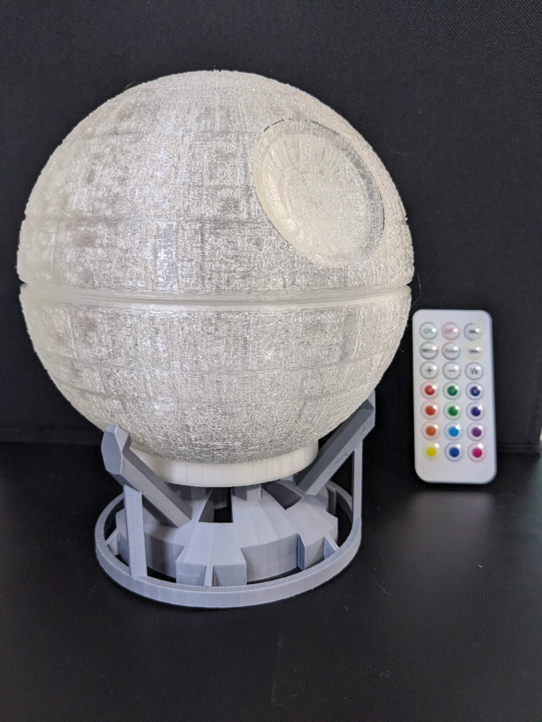 Death Star Night Light, With Optional Colour Changing Remote