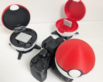 Soporte para tarjeta de memoria Pokeball – Almacenamiento en tarjeta CFexpress, XQD o SD