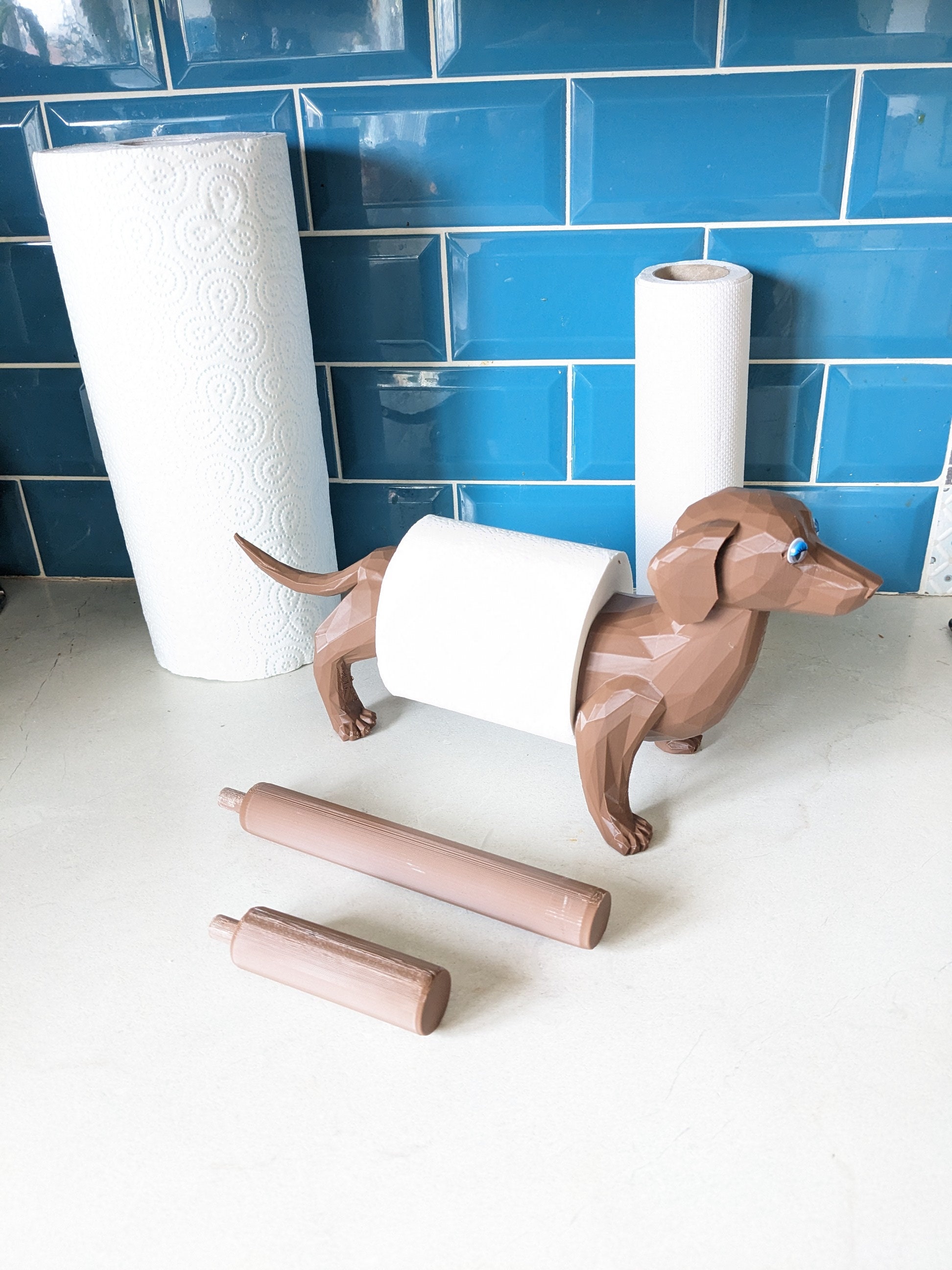 Nuevo Porta Rollo De Papel Higiénico Con Temática De Perro De La Serie De Perros, Una Linda Decoración Para El Diseño De Decoración Del Hogar. | Leroy Merlin