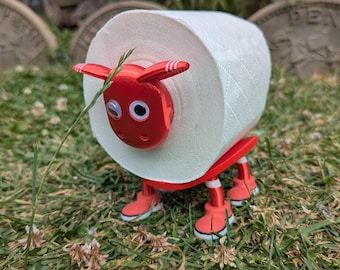Liverpool FC Sheep toilet roll holder - Funny football gift for him or her, quirky bathroom decor novelty scouse soccer fan present
