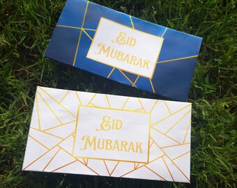 Sobres imprimibles para el dinero del Eid Mubarak: Cartera floral para tarjetas de regalo (descarga digital)