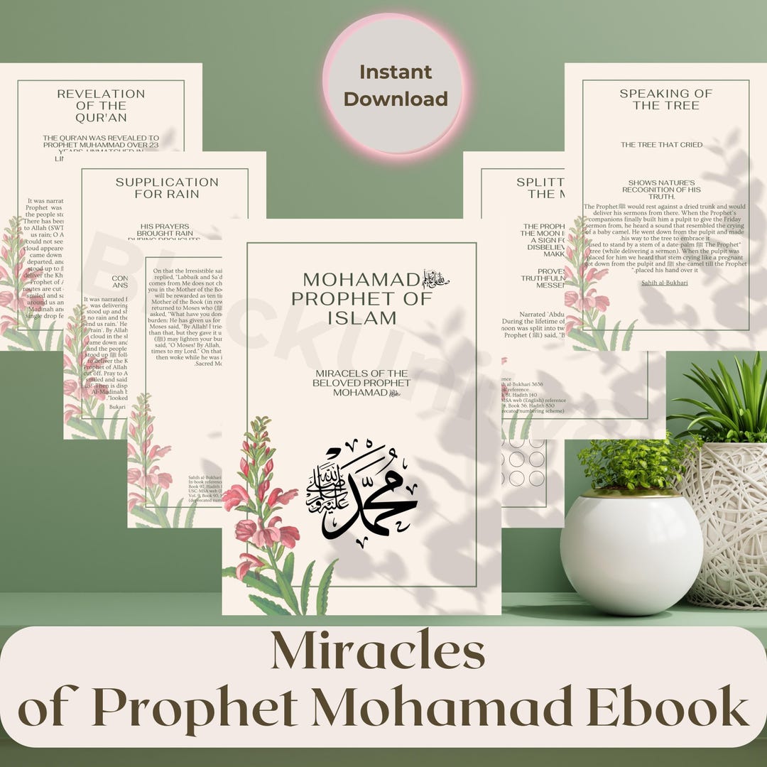 Miracles of Prophet Muhammad Ebook: Islamic Homeschool Resources (PDF ...