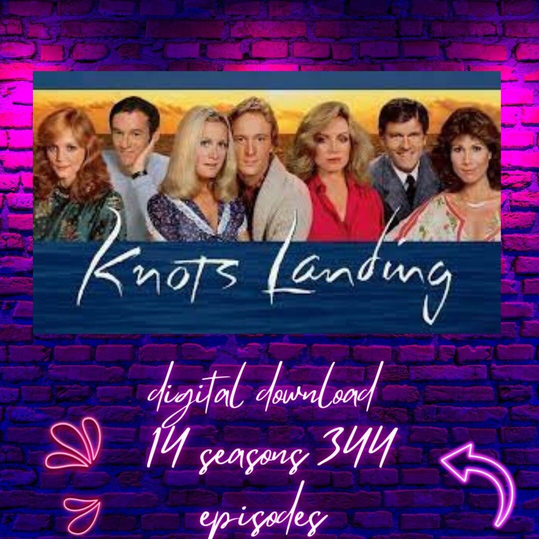 Knots Landing Complete TV Series , Digital Download , Old TV Series