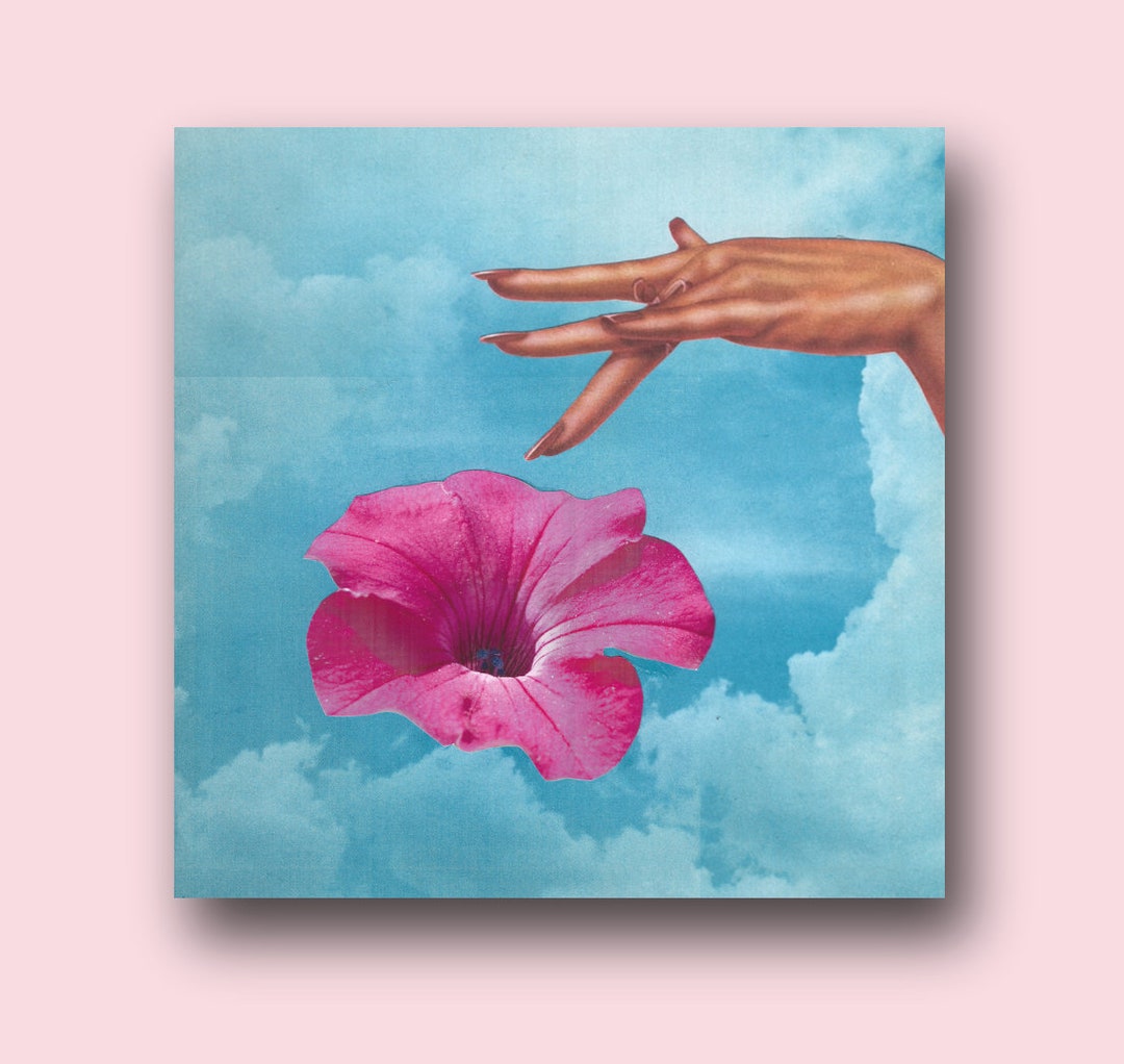 Hand-cut Surreal Collage Vintage Retro Surrealism Wall Art Physical ...