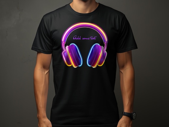 HiFiMAN He1000 Electro House Music DJ Men's Headphone T-Shirt