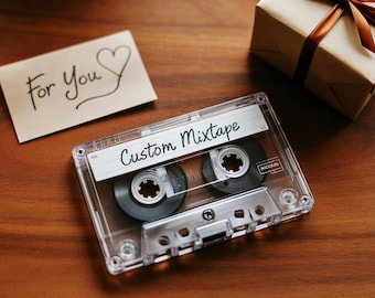 Custom Audiohile Mixtape - High-Fidelity Analog Recording on Casette - Personalized Sound Gift