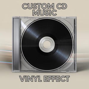 CD de mixtape personalizado – Música gravada personalizada | Presente de disco compacto | Suas músicas em um disco personalizado