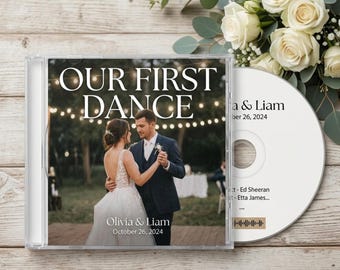 Personalized First Dance Song Custom CD | Wedding Gift