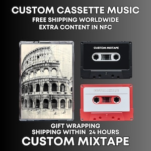 Coffret cadeau Road Trip Music – Mixtape personnalisée pour des souvenirs de voyage et des airs nostalgiques