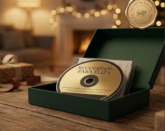 CD Mixtape Personalizado: Disco Compacto de Audio con Estuche