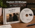 Custom CD Mixtape with Personalized Jewel Case: Your Playlist on Disc