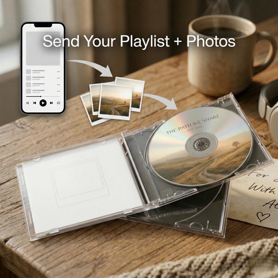Custom CD Mixtape With Personalized Jewel Case: Your Playlist on Disc ...