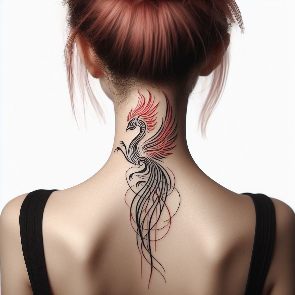 Buy Phoenix Back Tattoo Online In India - Etsy India