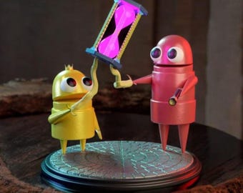 R.E.P.O figure , Robot figure , REPO Video Game Character ,painted figure