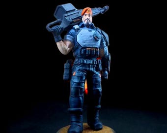 Brimstone – Valorant Character Collectible Figure Valorant Brimstone Action Figure – Handmade Collectible