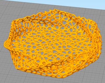 stylized hexagonal bowl