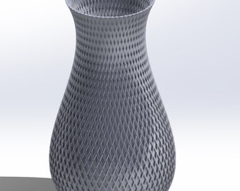round vase