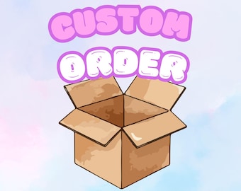 Pedido de slime personalizado 14 piezas