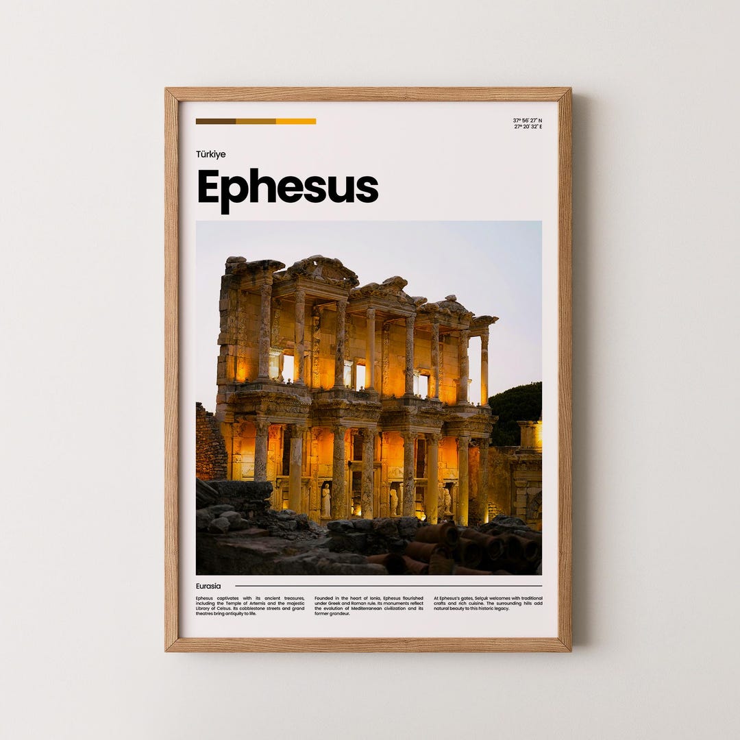 Ephesus Poster, Ephesus Print, Ephesus Photo, Ephesus Art, Türkiye ...