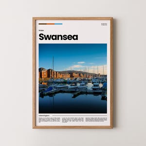 Swansea Poster, Swansea Print, Swansea Photo, Swansea Art, Wales Poster, Wales Print, Travel Poster Gift