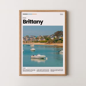 Brittany Poster, Brittany Print, Brittany Photo, Brittany Art, France Poster, France Print, Travel Poster Gift