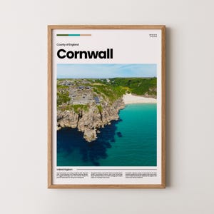 Cornwall Poster, Cornwall Print, Cornwall Photo, Cornwall Art, England Poster, England Print, Travel Poster Gift