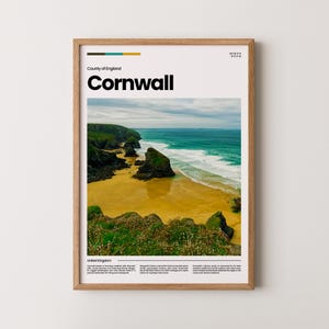 Cornwall Poster, Cornwall Print, Cornwall Photo, Cornwall Art, England Poster, England Print, Travel Poster Gift