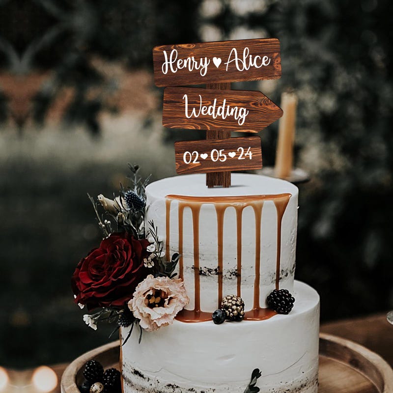 Wedding Cake Toppers Etsy