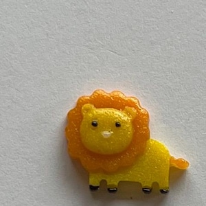 COE 90 Glass Lion / 1 item pack / Freeze and Fuse / Bullseye Glass / Layering Mix / Frit Art