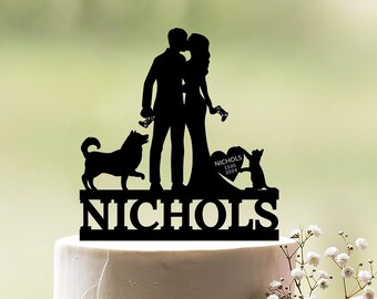 Game wedding cake topper, Gamer wedding cake topper, Video game couple cake topper, Dog wedding cake topper, Cat wedding cake topper, c86