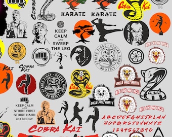 400+ Karate SVG Bundle, Cricut Cut Files (Digital Download)