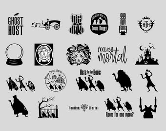 Haunted Mansion SVG Bundle | Layered Designs (Digital Download)
