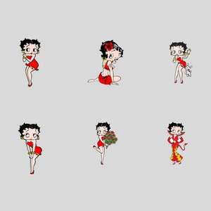 125+BETTY BOOP SVG, Betty Boop Svg Files for Cricut, Betty Boop Clipart, Betty Boop Cut Files, Betty Boop Vector